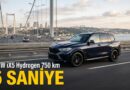 BMW iX5 Hydrogen: 0-100 km/s 5 sn, 750 km menzil