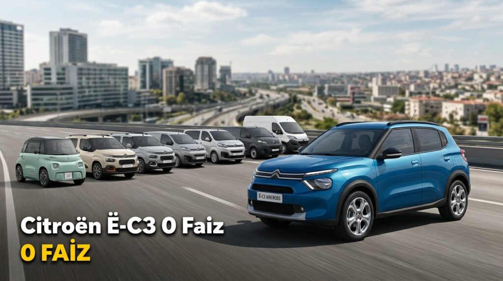 Citroën'den Ağustos'a özel 0 faizli TL kampanyaları