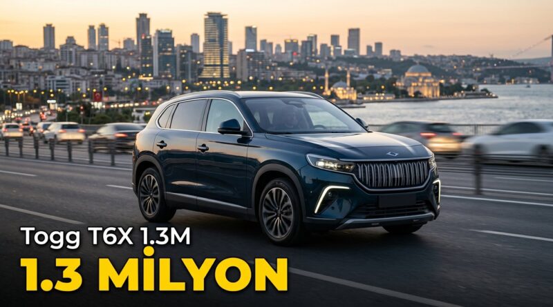 Togg T6X tanıtıldı: 1,3 milyon TL bandında hedef fiyat