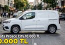 Toyota Proace City'de düşük peşinat ve cazip kredi fırsatları