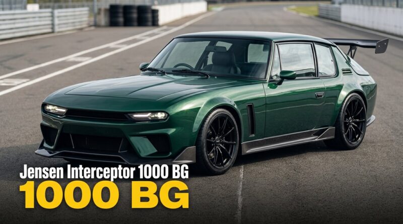 Jensen Interceptor GTX: Yaklaşık 1000 BG'lik pist canavarı