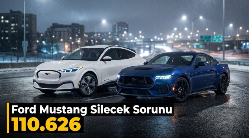 Ford 110.626 Mustang ve Mach‑E modelini geri çağırdı