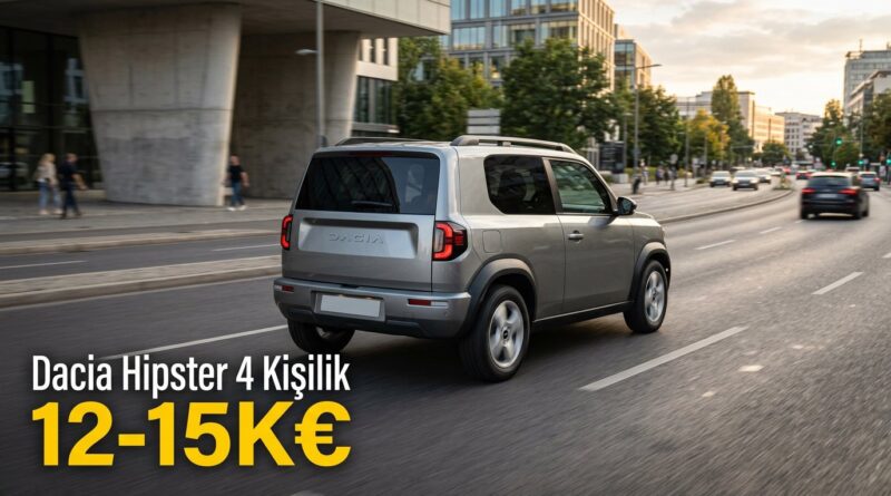 Dacia Hipster: 12.000-15.000 €'ya ultra kompakt elektrikli