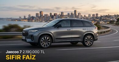 Jaecoo 7'de Haziran kampanyası: 2.190.000 TL'den başlıyor