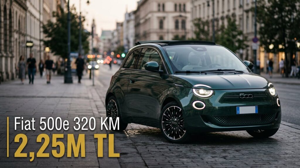 Fiat 500e Giorgio Armani Türkiye'de: 2,25 milyon TL