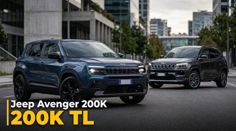 Jeep'ten Ağustos kampanyası: Avenger'e 200 bin TL'ye varan takas