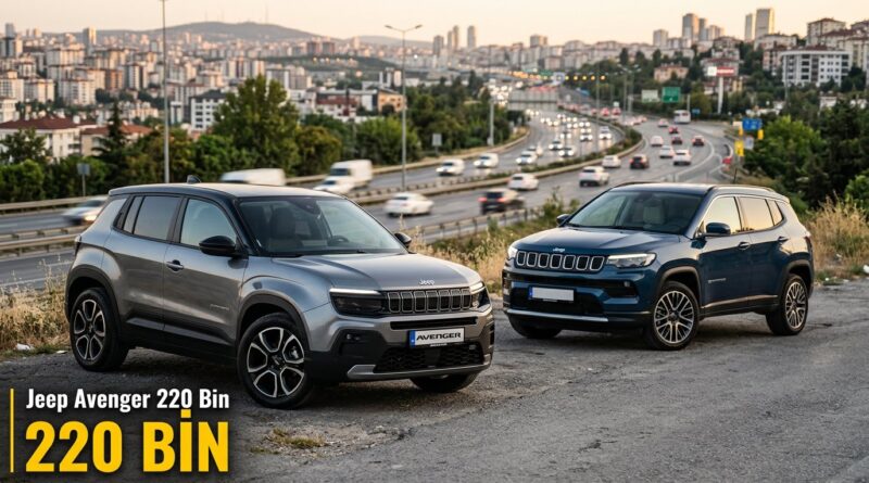 Jeep Temmuz kampanyası: Avenger ve Compass'ta büyük takas desteği