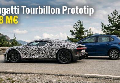 VW Polo, Bugatti Tourbillon prototipine arkadan çarptı