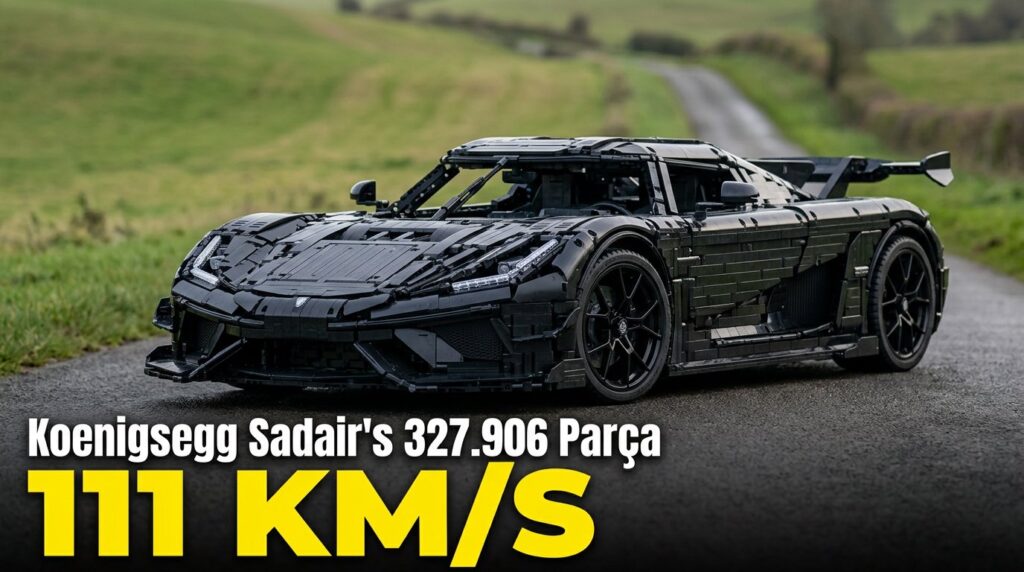 Goodwood'da rekor kıran Lego Koenigsegg replikası tanıtıldı