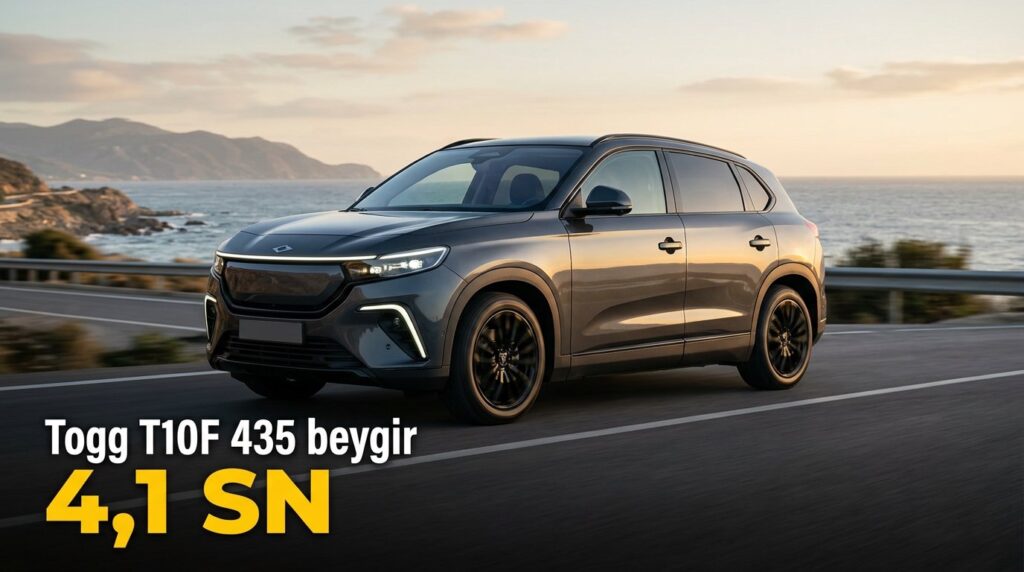 Togg T10F 4More: 435 bg güçlü, dört çeker elektrikli SUV