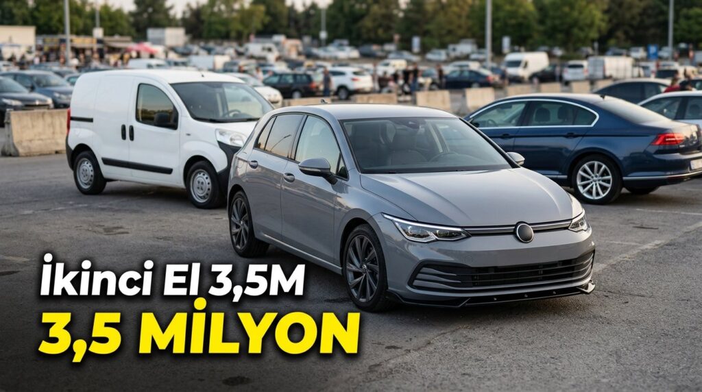 İkinci el pazarı: 5 ayda 3,5 milyon satış
