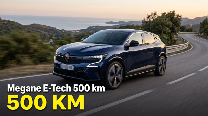 Yeni Megane E-Tech: 500 km menzille Türkiye'ye geliyor