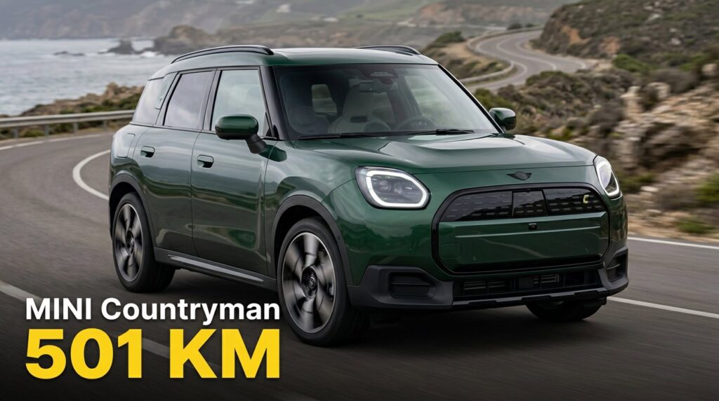 Elektrikli MINI Countryman'a Favoured Plus paket ve 501 km menzil