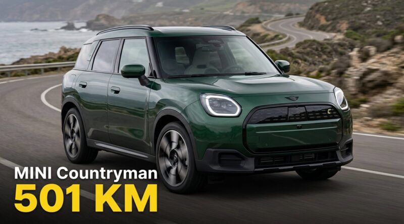 Elektrikli MINI Countryman'a Favoured Plus paket ve 501 km menzil