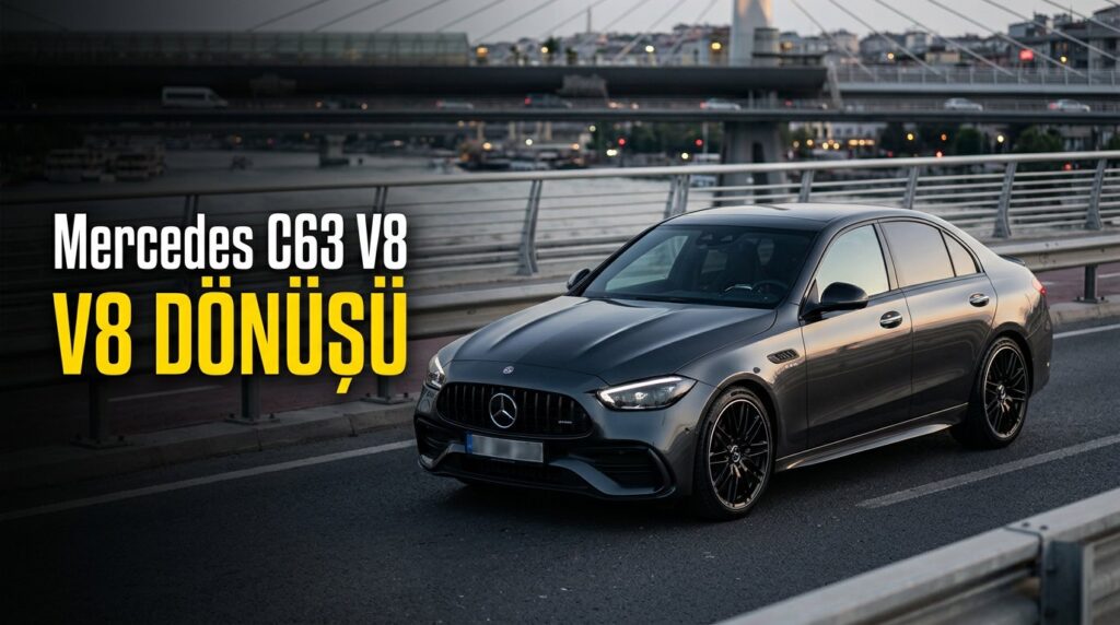 Mercedes C63 AMG'ye V8 dönüşü yakında