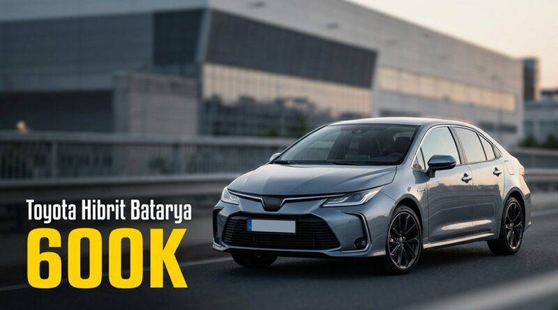 Toyota, hibritler için yeni bataryayı 2027'de üretime alıyor