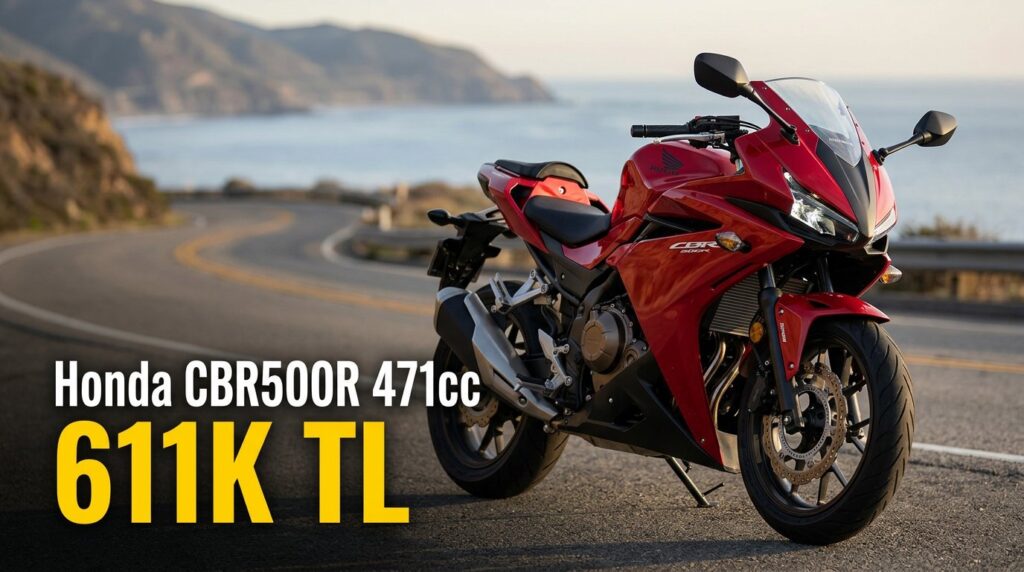 Honda CBR500R Türkiye'de: 611 bin TL'ye satışta