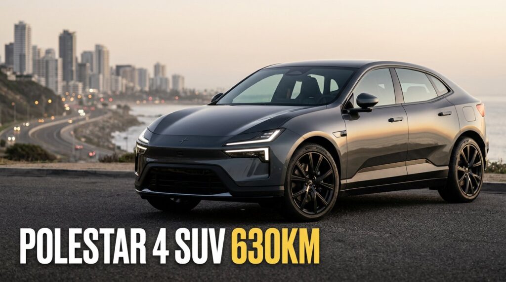 Polestar 4 SUV görüntülendi: 630 km menzil iddiası