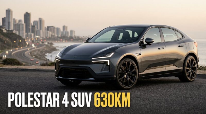 Polestar 4 SUV görüntülendi: 630 km menzil iddiası