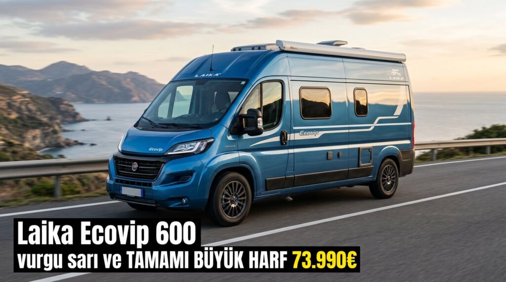 Laika Ecovip Evoluzione: Fiat Ducato tabanlı yeni karavan