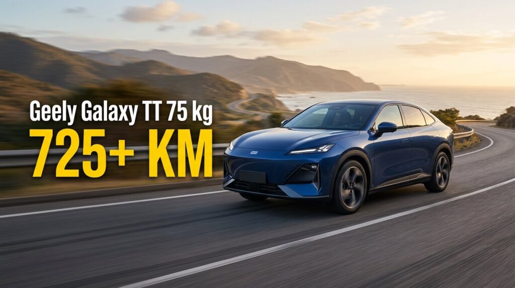 Geely'nin 75 kg'l谋k E-Drive'谋: 75 kWh ile 725+ km