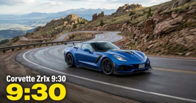 Corvette ZR1X, Pikes Peak’te seri üretim rekoru kırdı
