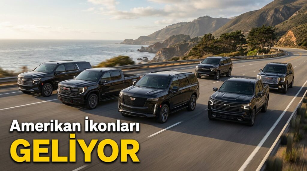 TUROTO, GM'in ikonik Amerikan modellerini Türkiye'ye sunuyor