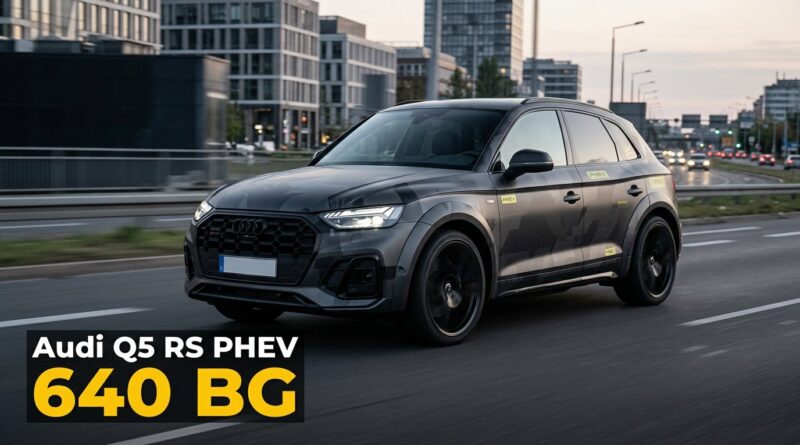 Audi ilk kez Q5'e RS versiyonu getiriyor