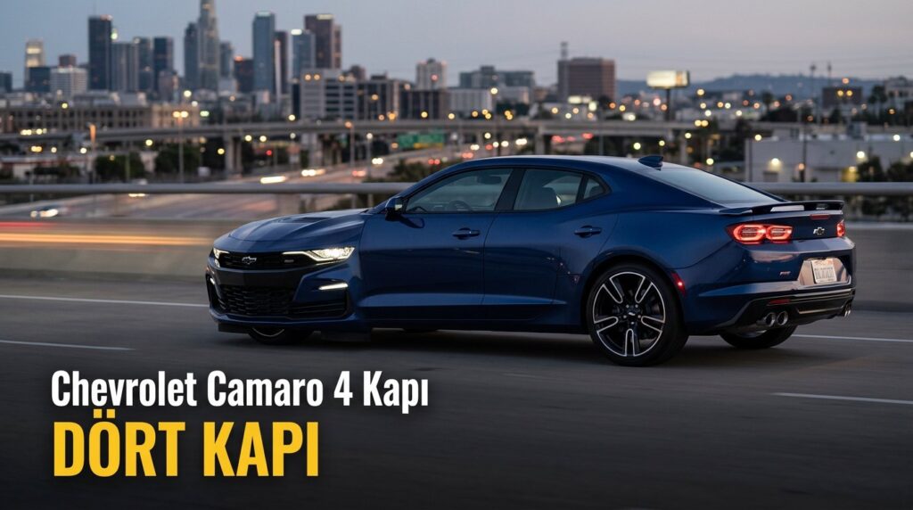 Yeni Camaro, coupe değil dört kapılı sedan olabilir