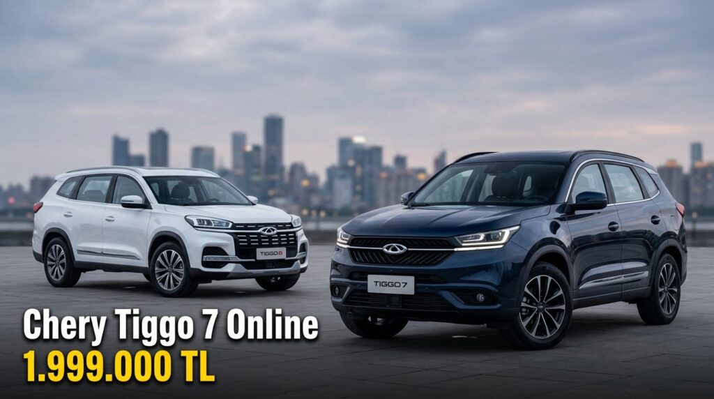 Chery Türkiye'de online satış ve rezervasyon hizmeti başlattı