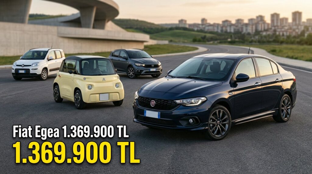Fiat Temmuz Kampanyası: Egea Sedan 1.369.900 TL'den