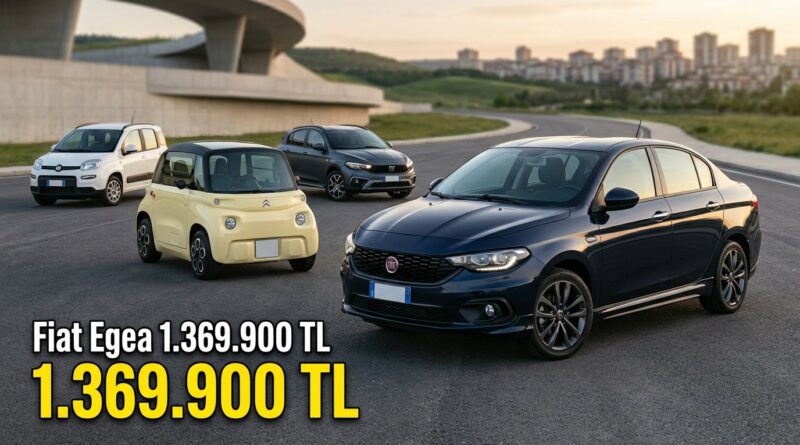 Fiat Temmuz Kampanyası: Egea Sedan 1.369.900 TL'den