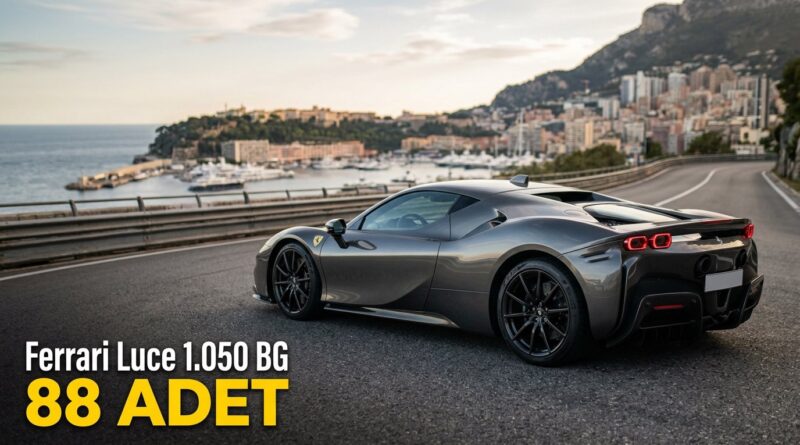 Ferrari Luce: İlk tam elektrikli Ferrari, Çin'de tükendi