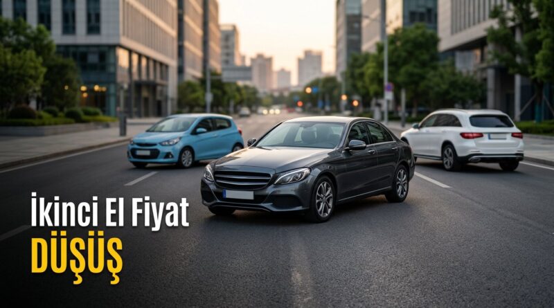 İkinci el otomobil fiyatlarında düşüş etkinliği sürüyor