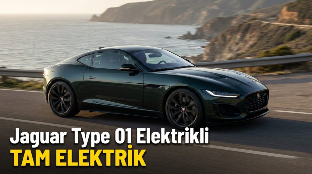 Jaguar Type 01: Tamamen elektrikli, niş bir GT geliyor