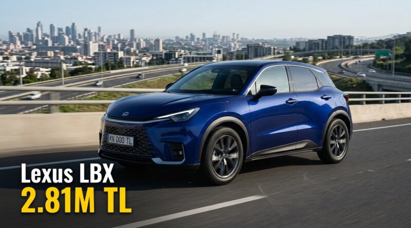 Lexus'tan Ağustos'a özel LBX kampanyası: 2,81M'den başlayan fiyat