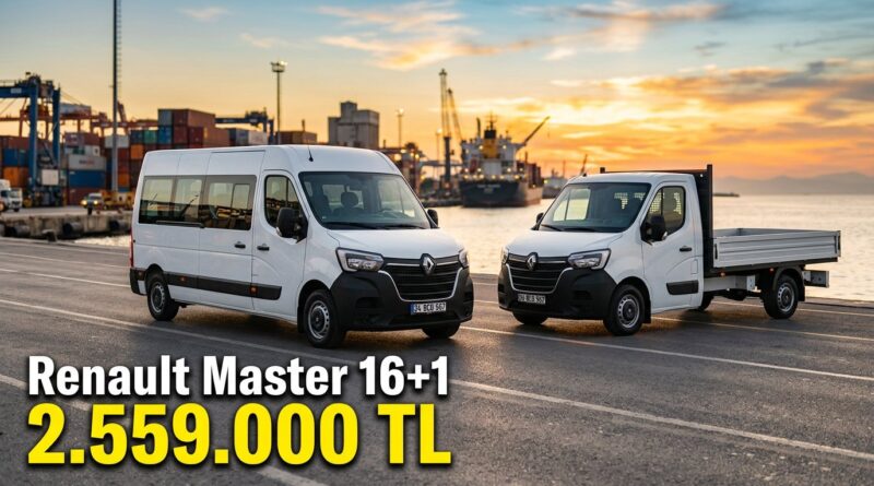 Yeni Renault Master 2026 Türkiye'de: Minibüs ve Kamyonet