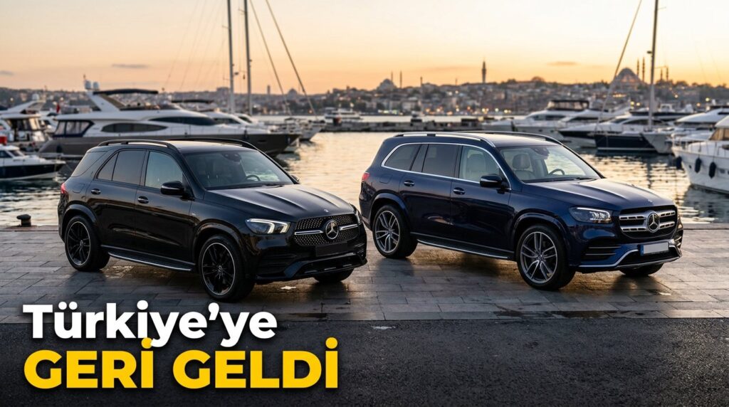 Mercedes GLE ve GLS Türkiye’de yeniden satışta