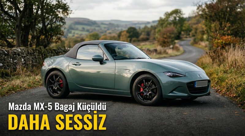 Mazda MX-5 Pure Sport: Daha sessiz, Brembo ve Bilstein'li özel seri