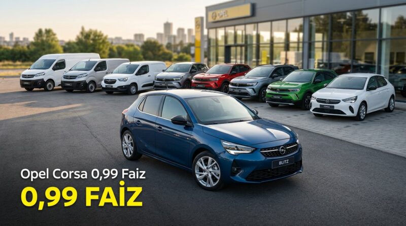 Opel'de Temmuz kampanyası: 0,99 faiz ve nakit fırsatları