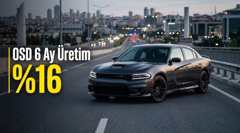 OSD: 2026'nın İlk 6 Ayında Otomotiv Üretimi %6 Azaldı