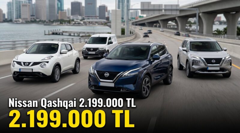 Nissan'dan Ağustos'ta Qashqai, Juke ve X‑Trail'e Özel Fırsatlar