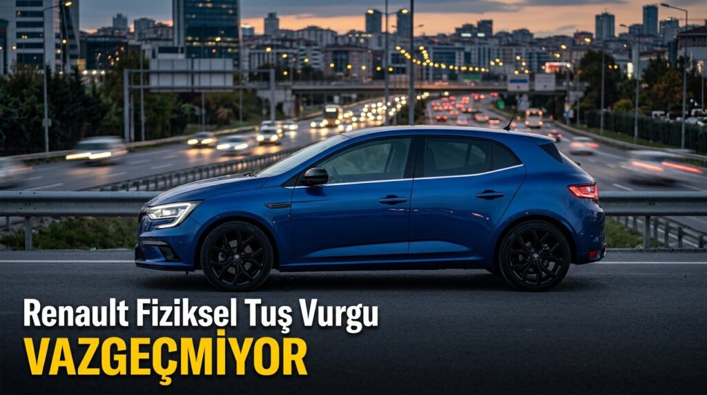 Renault, maliyete rağmen fiziksel tuşları koruyacak