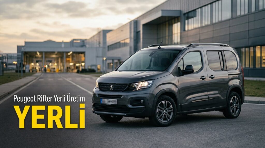 Peugeot Rifter Bursa'da üretilecek