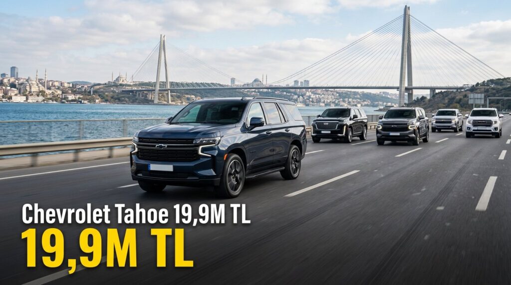GM'in Cadillac, Chevrolet ve GMC modelleri resmen Türkiye'de