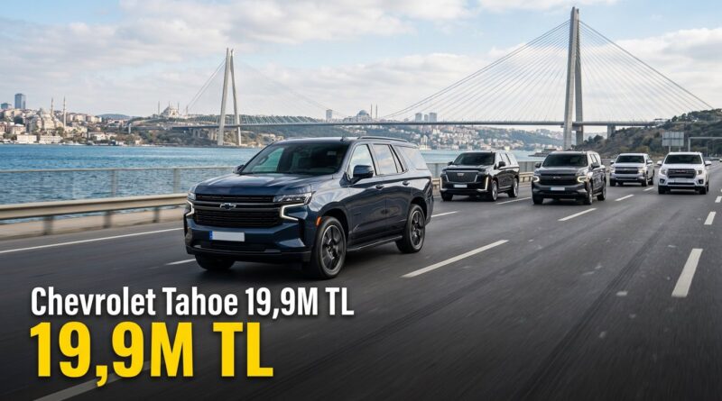 GM'in Cadillac, Chevrolet ve GMC modelleri resmen Türkiye'de