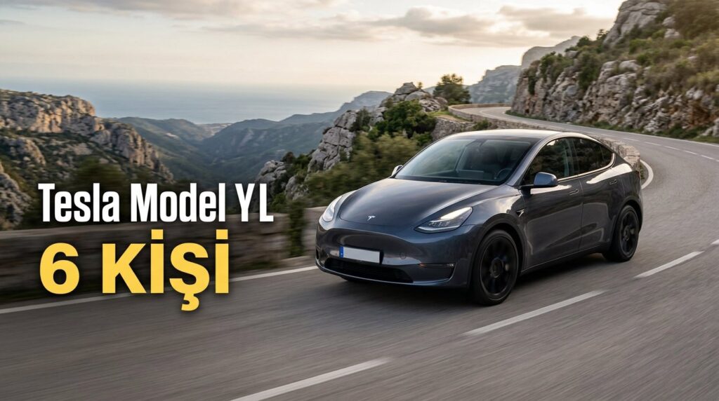 Tesla Model Y L: Uzun akslı 6 kişilik versiyon Avrupa'ya
