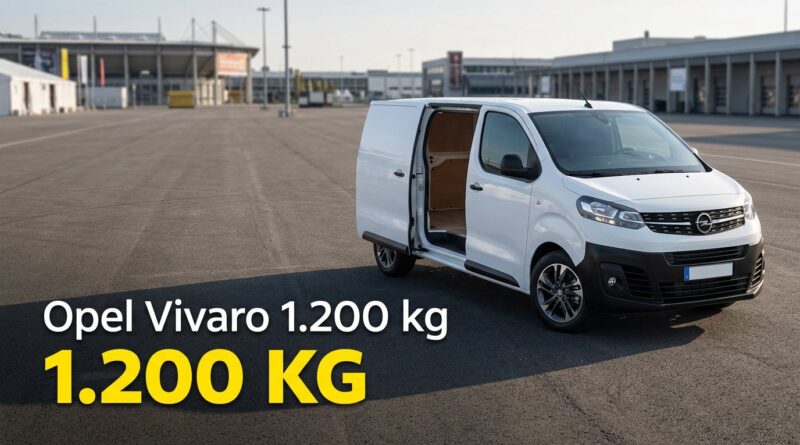 Tofa艧 眉retimi Opel Vivaro, IAA 2026'da tan谋t谋ld谋