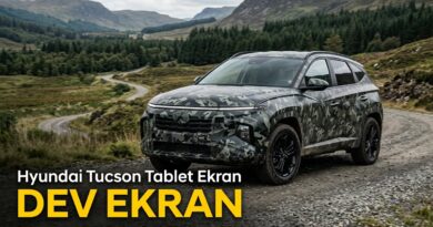 Yeni Hyundai Tucson'un devasa ekranlı içi görüntülendi