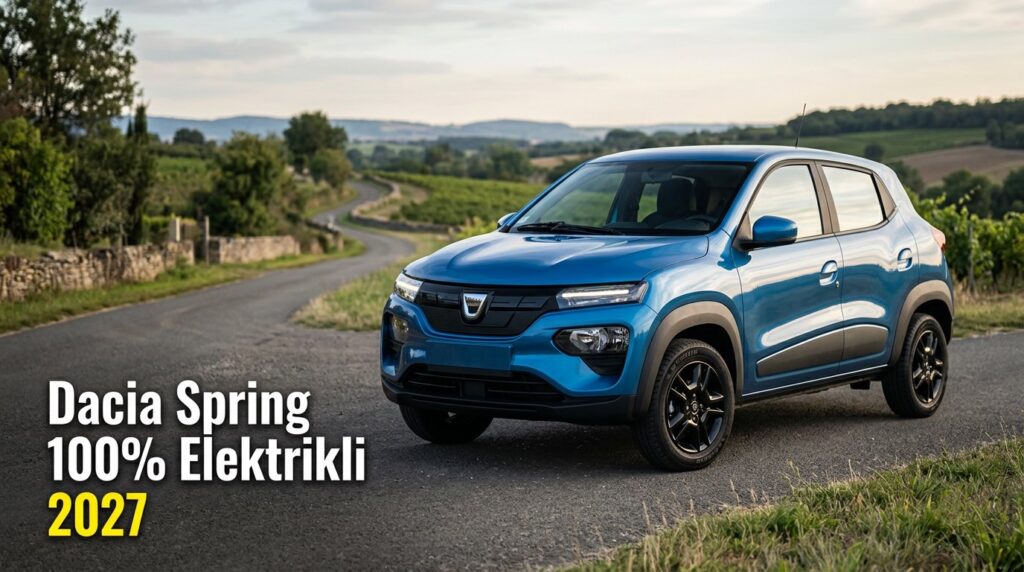 Yeni Dacia Spring geliyor: Avrupa üretimiyle geri dönüyor